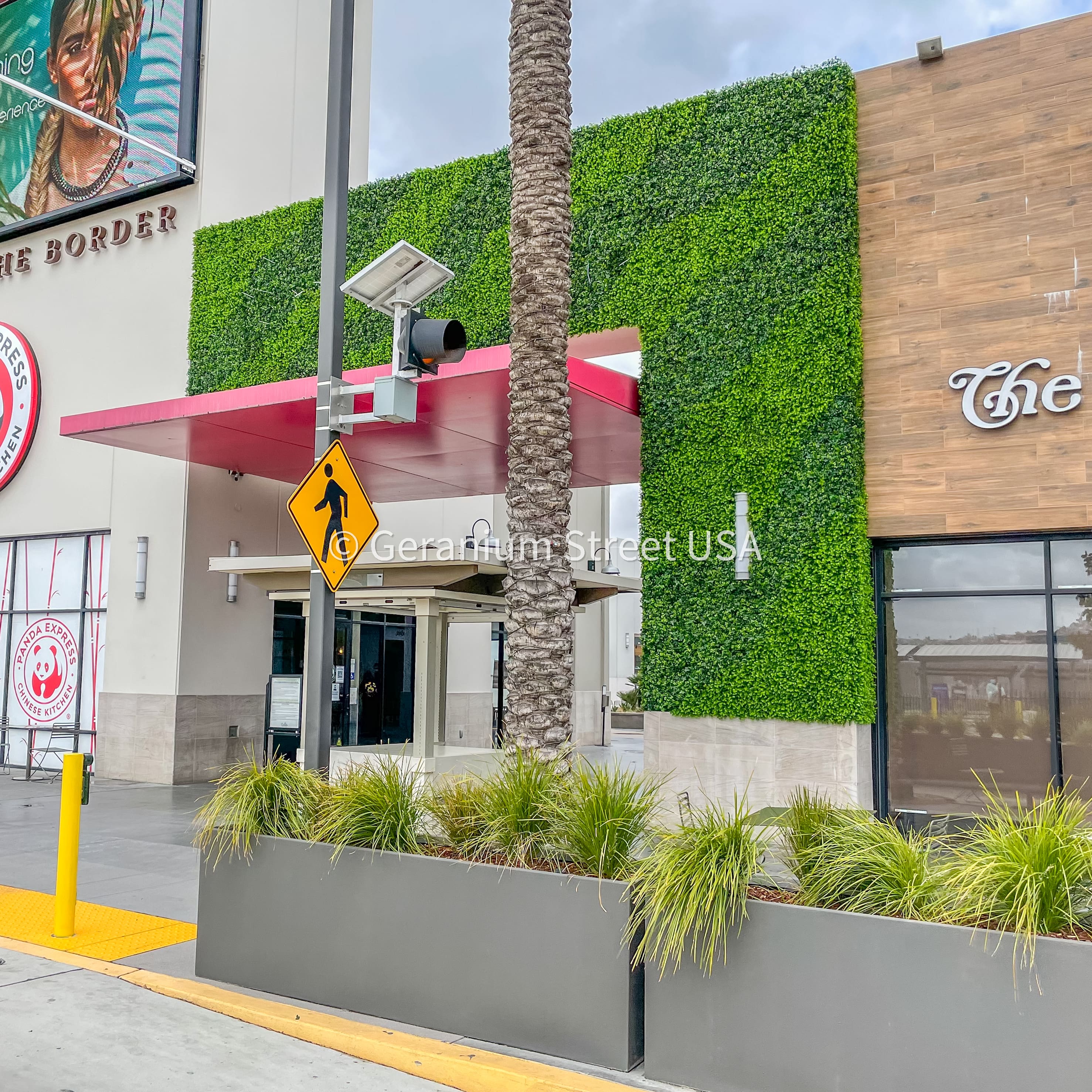 Hospitality rooftop greenery